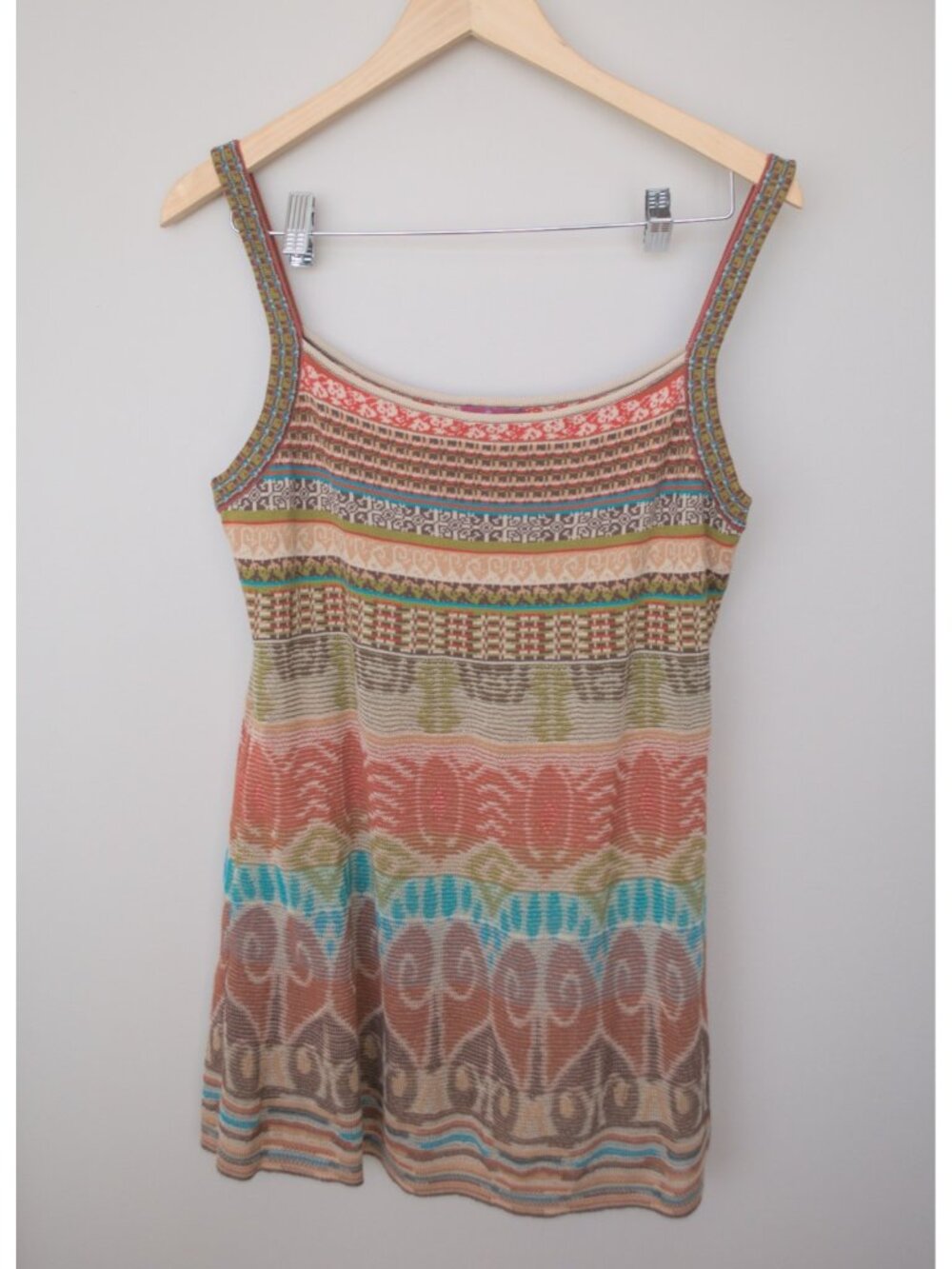 IVKO knit cotton patterned tank top